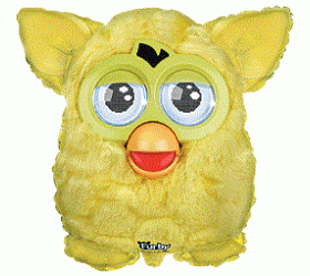 Balón Furby žltý