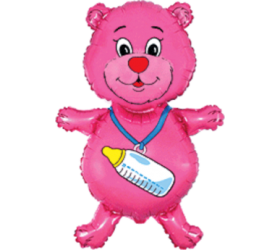 Balón Macko s fľašou