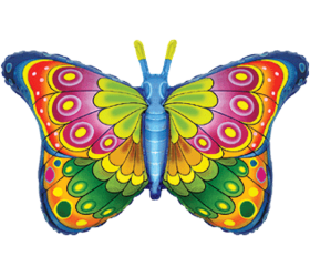 Balón Motýľ 2015 modrý