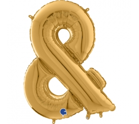 Balón symbol & zlaté 66 cm