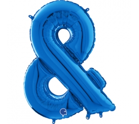 Balón symbol & modré 66 cm