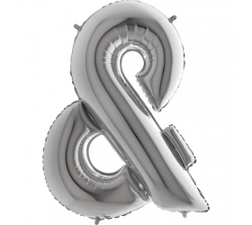 Balón symbol & strieborné veľké