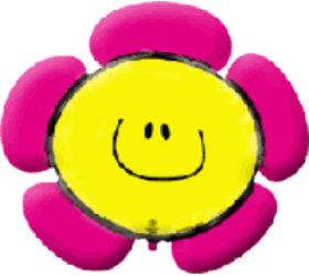 Balón Kvet ružový