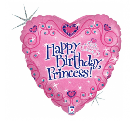 Balón Happy BDay Princess