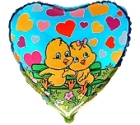 Balón Káčatká na lavičke