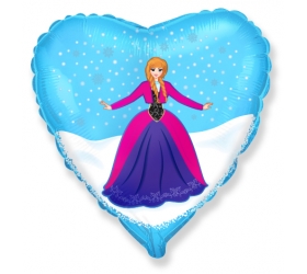 Balón Ľadová kráska Srdce