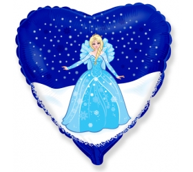 Balón Ľadová princezná Srdce
