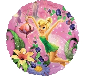 Balónik Tinker Bell s kvetmi