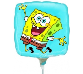 Balónik Spongebob štvorec