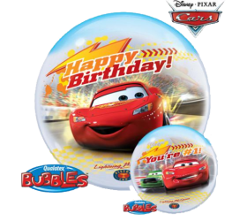 Balón Q Bubbles McQueen BDay