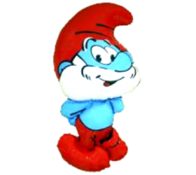 Balón Šmolko Tatko