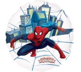 Balón Spiderman kruh