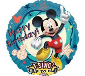 Balón spievajúci Mickey Mouse