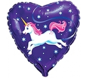 Balón Jednorožec na nebi