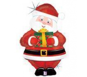 Balón Santa s Darčekom
