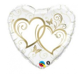 Q Entwined Hearts Gold