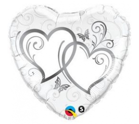 Q Entwined Hearts Silver