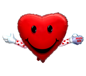 Balón Srdce s rukami