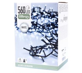 Svetelná reťaz 560 LED studená biela