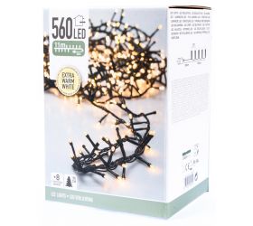 Svetelná reťaz 560 LED teplá žltá