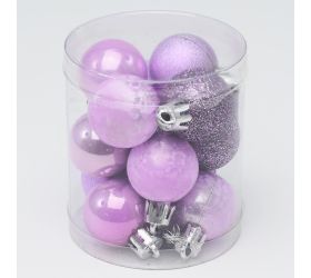 Gule vianočné 3cm 12ks