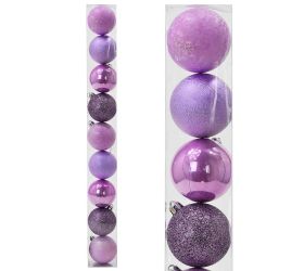 Gule vianočné 6cm 9ks