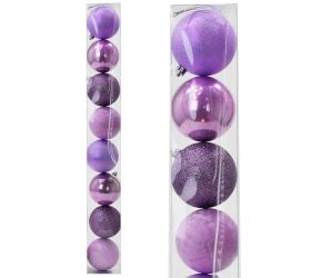 Gule vianočné 8cm 8ks