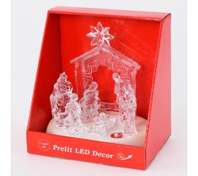 Kupola betlehem LED hrajúci 20cm