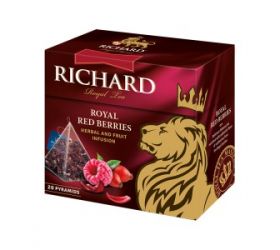 Richard Red Berries 34g  (20 pyramíd)