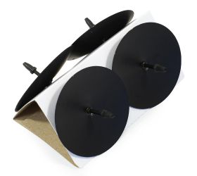 Bodce 5,3 cm čierna matná