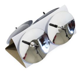 Bodce 7 cm strieborné