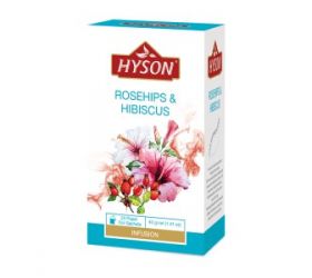 HYSON Rosehips & Hibiscus 40g (20 porcií x 2g)