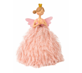 Anjel stojaci LED ružový  