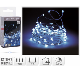 Drôtik s časovačom 40 LED  