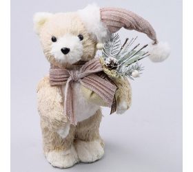 Medveď stojaci poly.textil