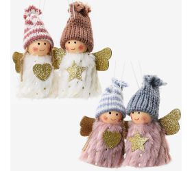 Záves anjelik mix 8x10cm s/2