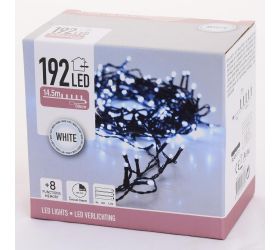 LED svet/192 w, interiér/exteriér, timer, bat, funk 8