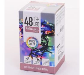 LED svet/48/multi, interiér/exteriér, bat, timer, funk 8