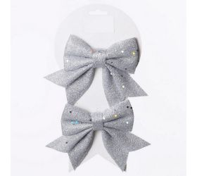 Mašľa vian. 12x15cm s/2 strieb