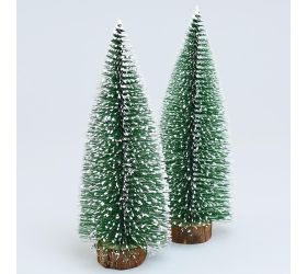 Vian.stromček zel. na pni 25cm s/2