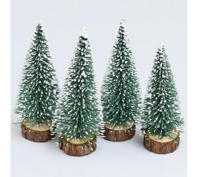Vian.stromček zel.na pni 10cm s/4