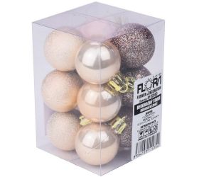 Gule vian. plast s/12 3cm champagne