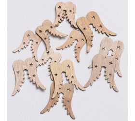 Drevené krídla natur 4,5x3,5  s/12