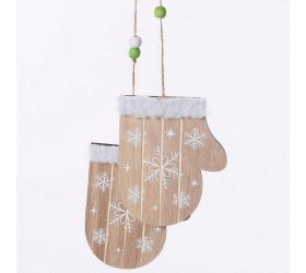 Drevené rukavice natur 48x11x1