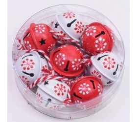 Rolničky červ+biele s/8 ?3cm