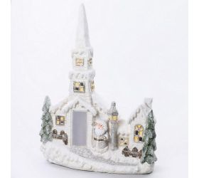 Led dom biely mgo 53cm