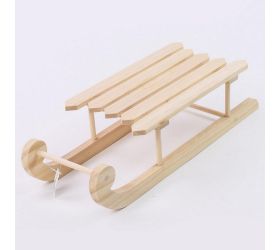 Drevené sane natural 40x15x10cm