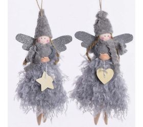 Anjel mix 24cm záves sivý