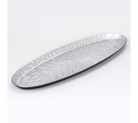 Podložka oval strieborná 50cm acx400070