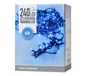 Led reťaz vian. 240 modrá out/ax8402540